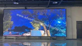 Tủ nhôm màn hình LED trong nhà với hệ thống âm thanh tích hợp cho giải pháp tất cả trong một