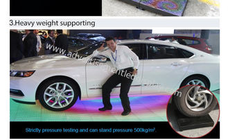 Triển lãm ô tô Màn hình khiêu vũ Màn hình LED quảng cáo Pitch tương tác 6.25mm
