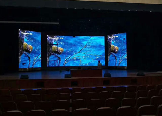 Phòng trưng bày TV LED 4K Hiển thị đủ màu Độ phân giải 2mm Khoảng cách xem 2m