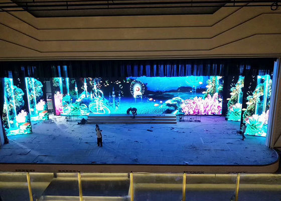 Phòng trưng bày TV LED 4K Hiển thị đủ màu Độ phân giải 2mm Khoảng cách xem 2m