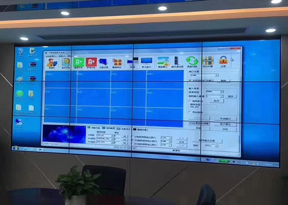 55 inch 4x4 hẹp Bezel LED Video tường tường gắn 3000 1 hợp đồng